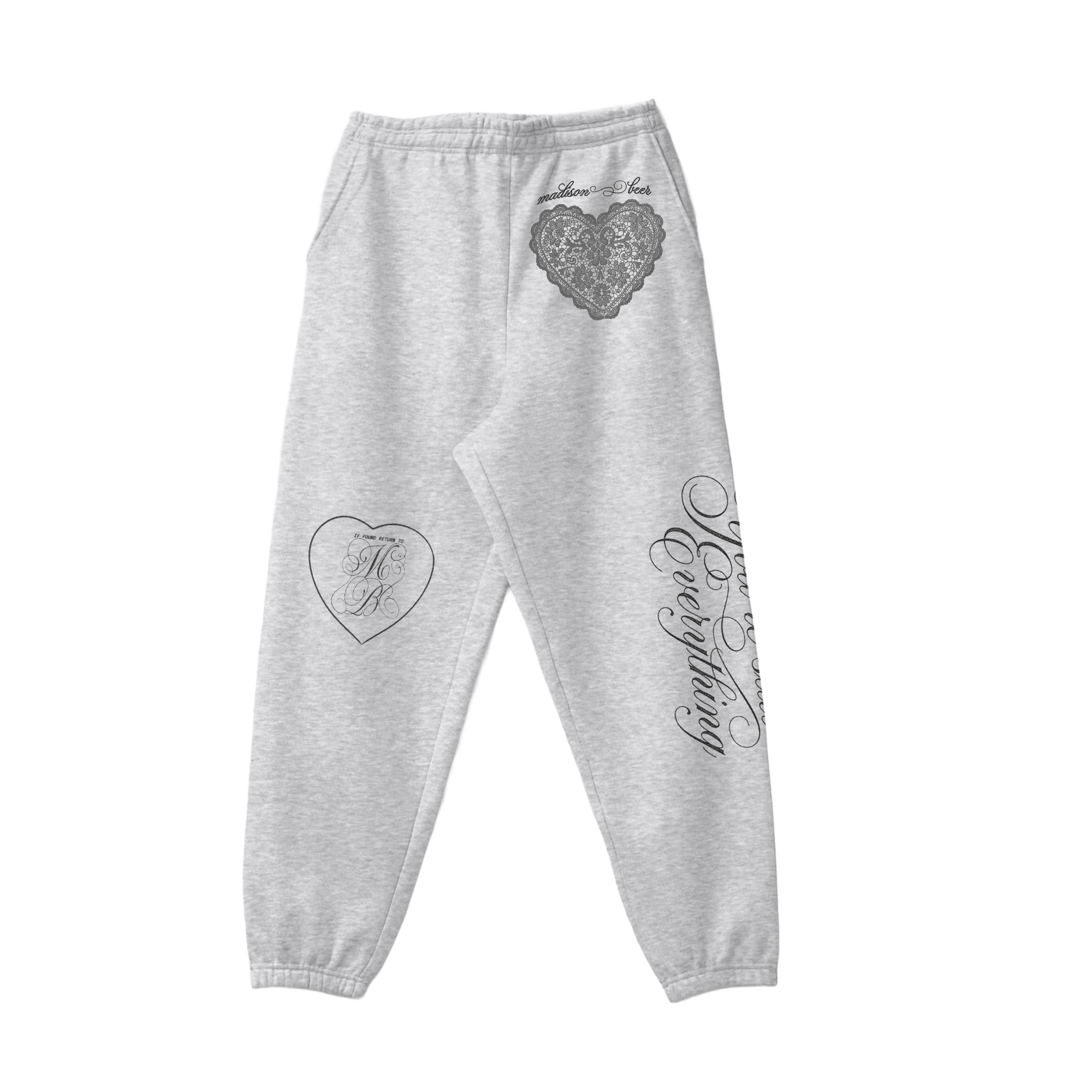 locket script sweatpants