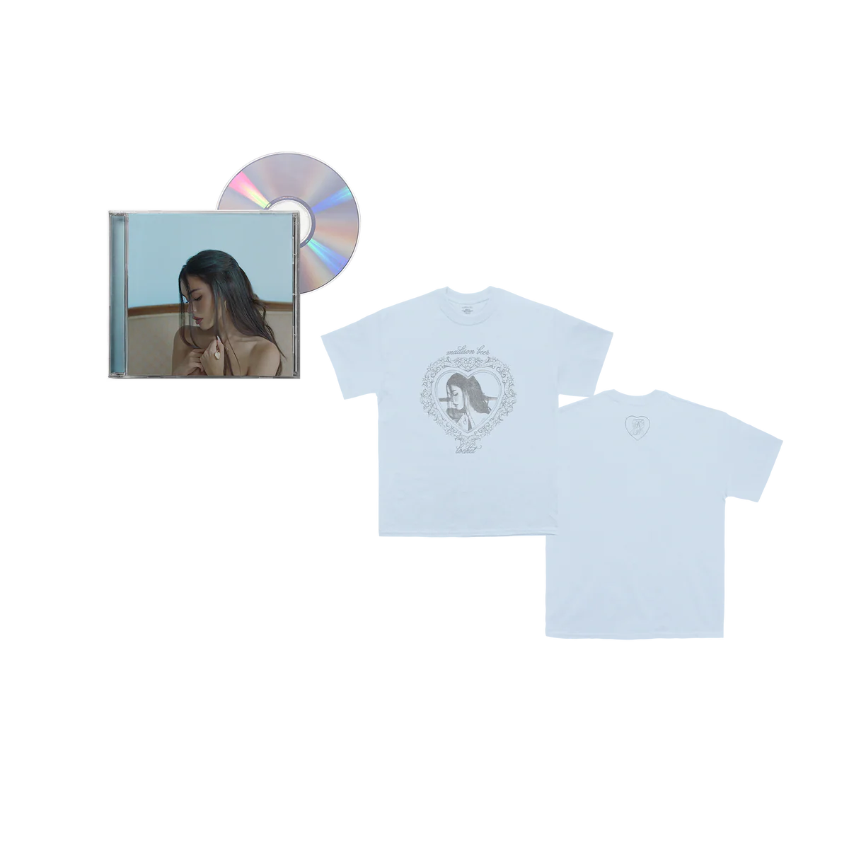 limited edition locket tee and cd